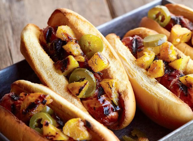 teriyaki hot dog