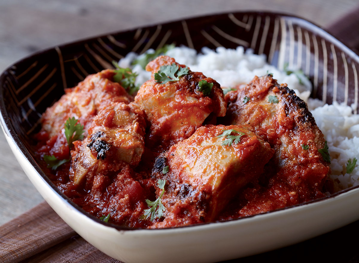 Healthy chicken tikka masala