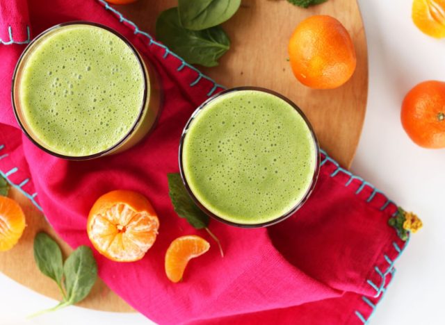 Clementine green smoothie